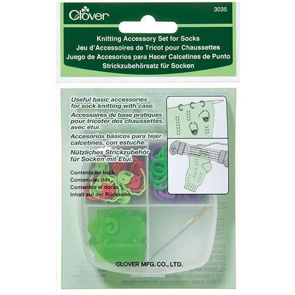 3035 - SET D’ACCESSOIRES POUR CHAUSSETTES CLOVER - Clover
