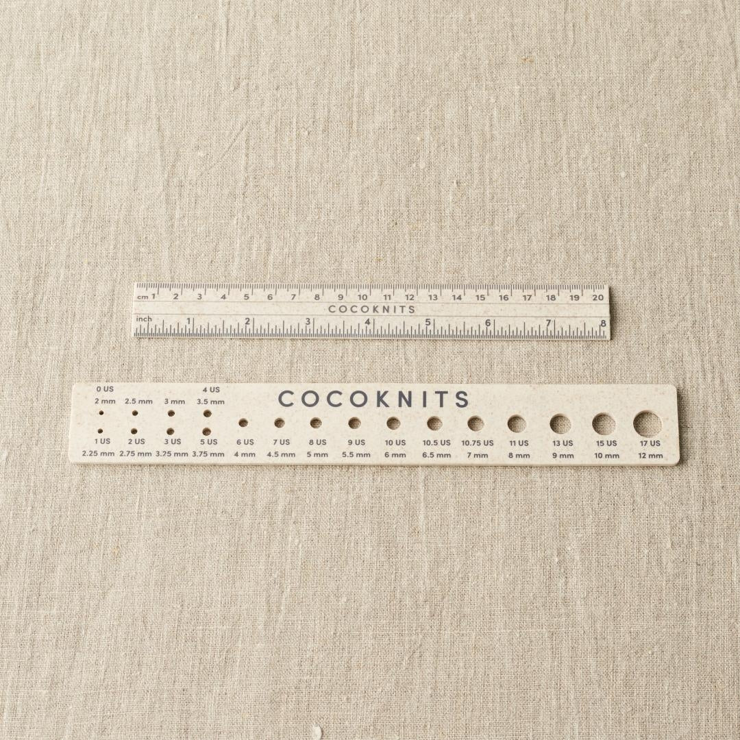 COCOKNITS RULER AND GAUGE SET - Coco Knits - Wool and Knitting – Laine ...