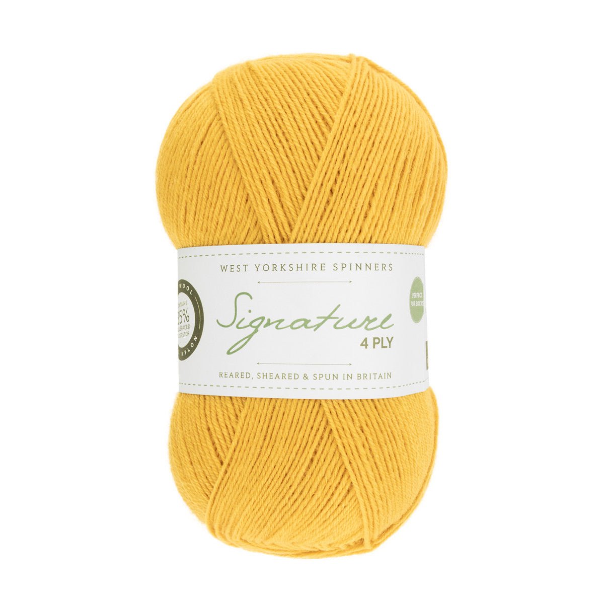 SIGNATURE 4PLY 240-Butterscotch - West Yorkshire Spinners