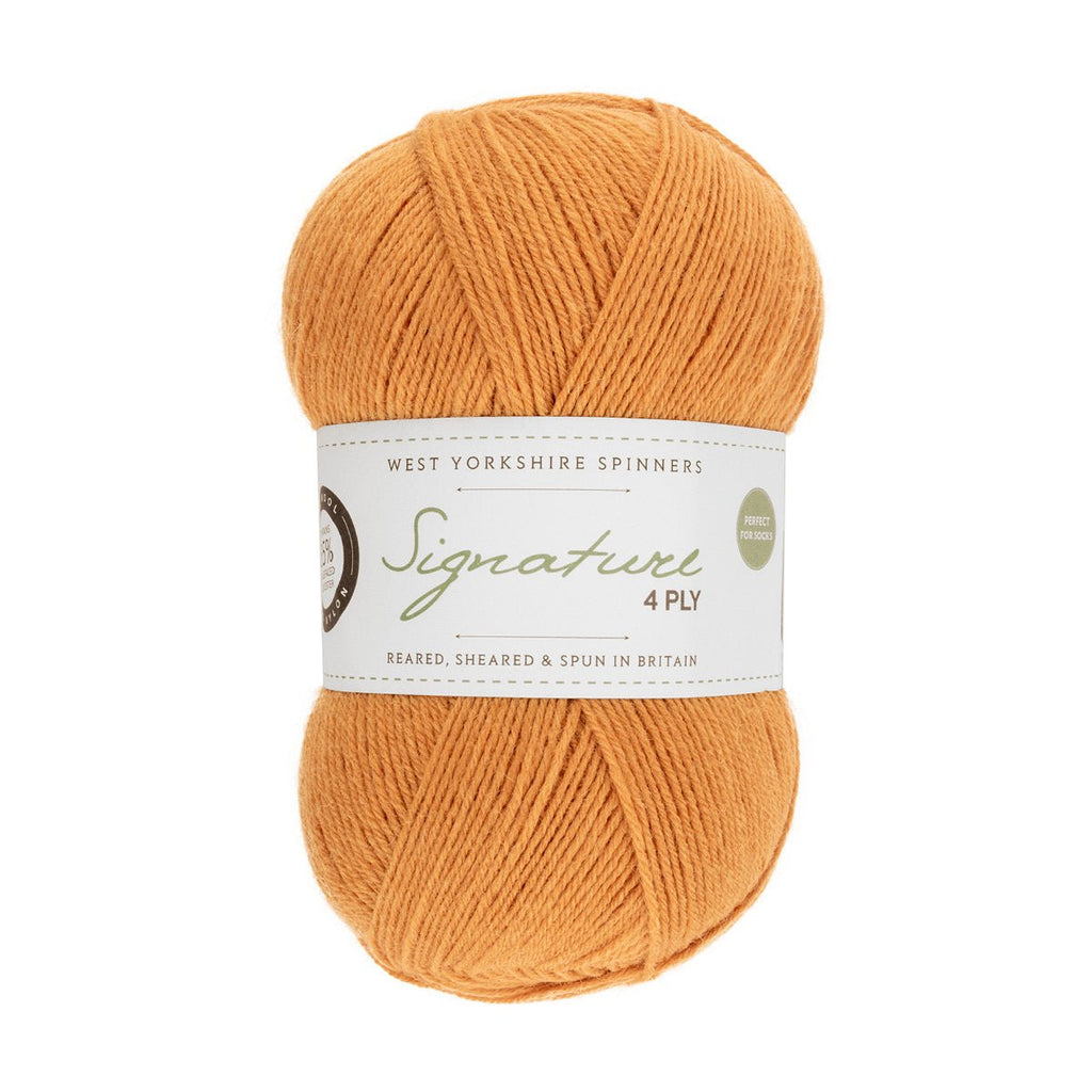 SIGNATURE4PLY-358-Turmeric - SIGNATURE 4PLY - West Yorkshire Spinners