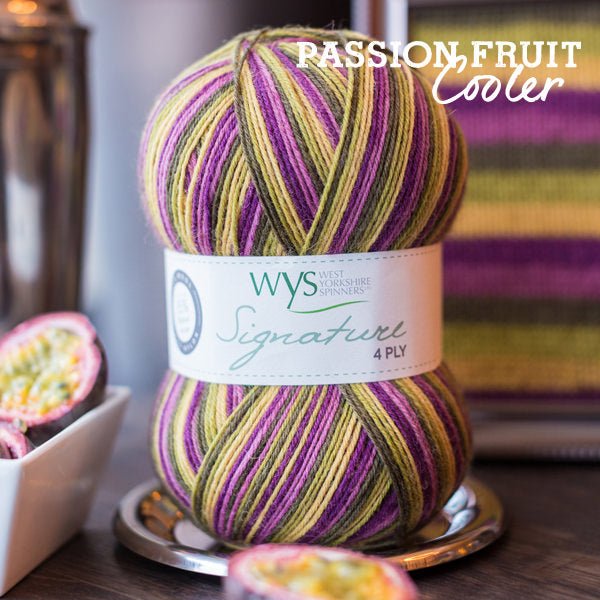 4ply-cocktail-range-811-Passionfruit Cooler - SIGNATURE 4PLY – COCKTAIL RANGE - West Yorkshire Spinners