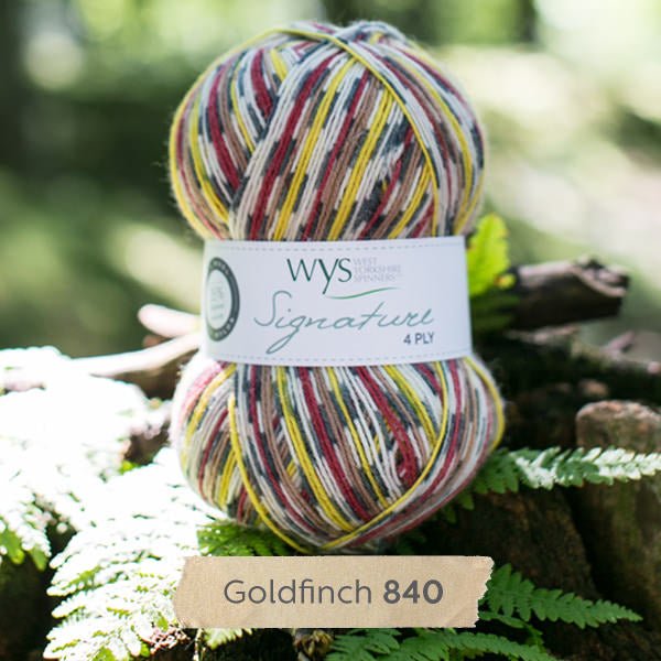 WYS-COUNTRYBIRDS-840-Goldfinch - SIGNATURE 4PLY - COUNTRY BIRDS - West Yorkshire Spinners