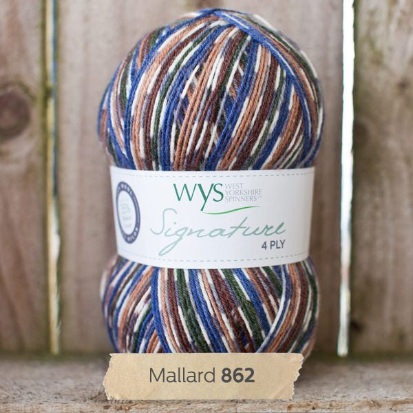 SIGNATURE 4PLY - COUNTRY BIRDS 862-Mallard - West Yorkshire Spinners