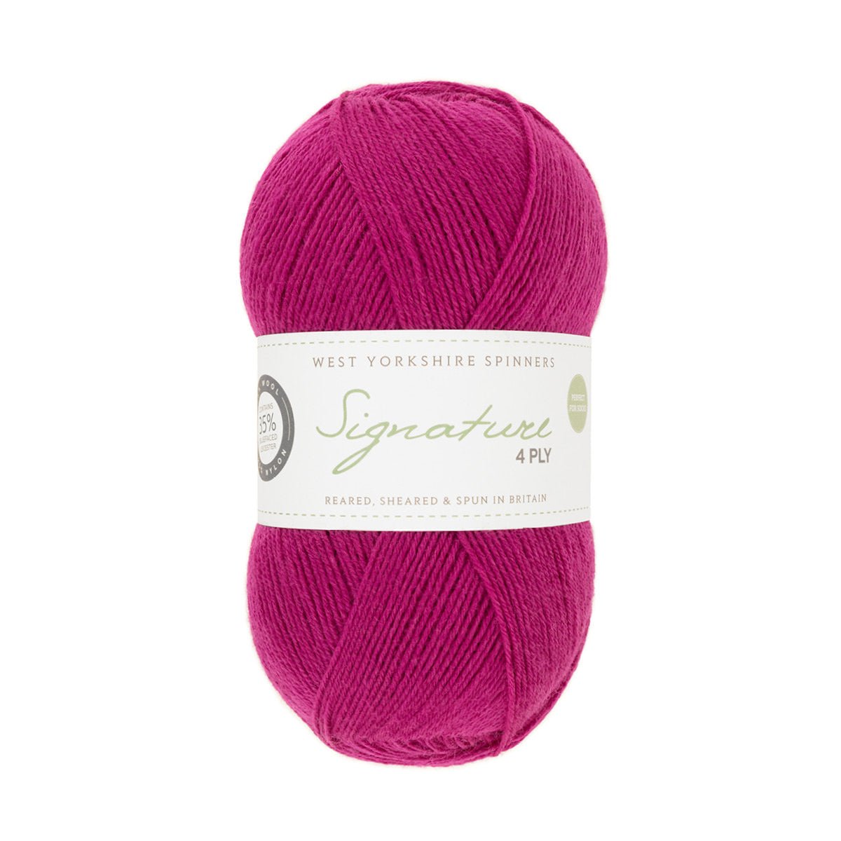 SIGNATURE 4PLY - HAPPY FEET COLLECTION 1002-Fuchsia - West Yorkshire Spinners
