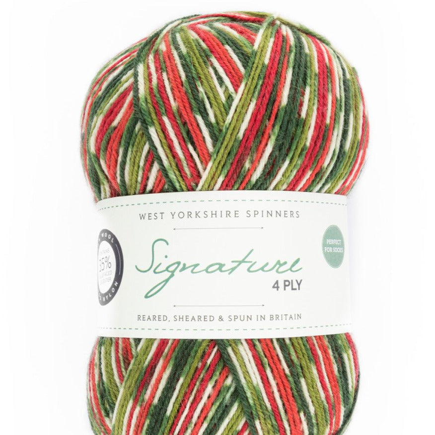SIGNATURE 4PLY - NOEL Holly Berry - West Yorkshire Spinners