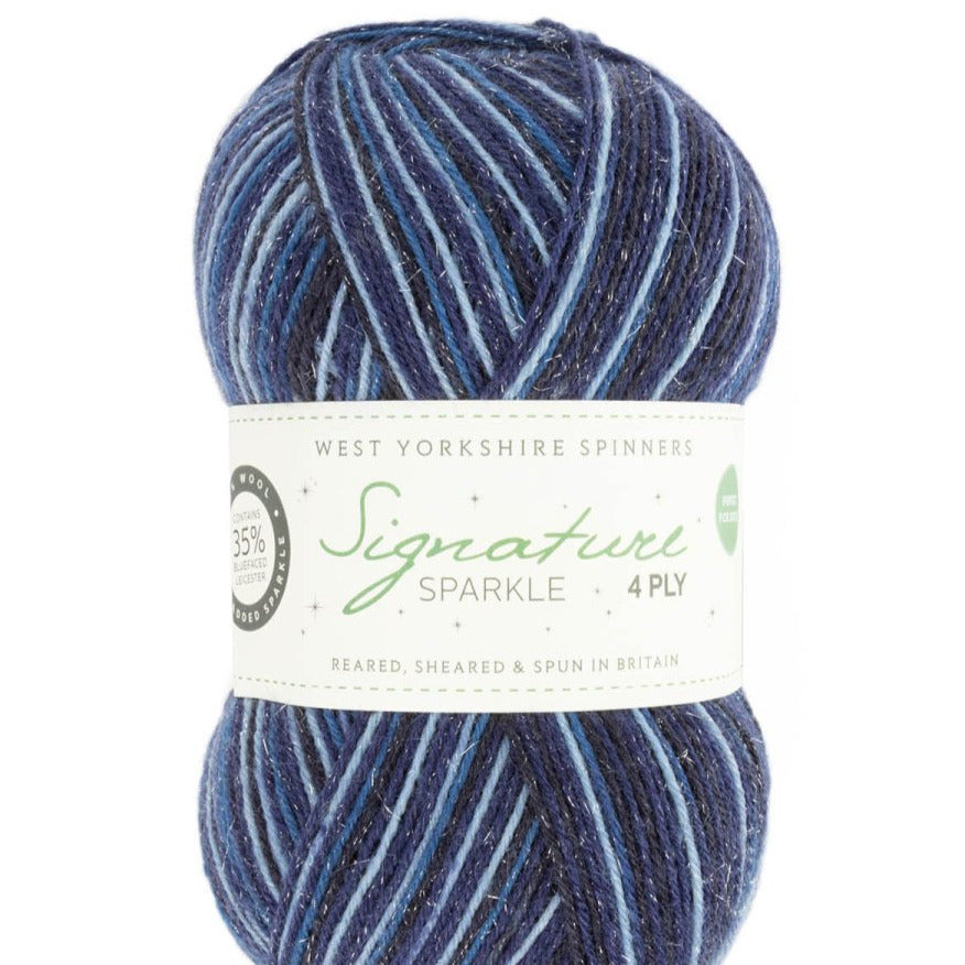 SIGNATURE 4PLY - NOEL Silent Night Sparkle - West Yorkshire Spinners