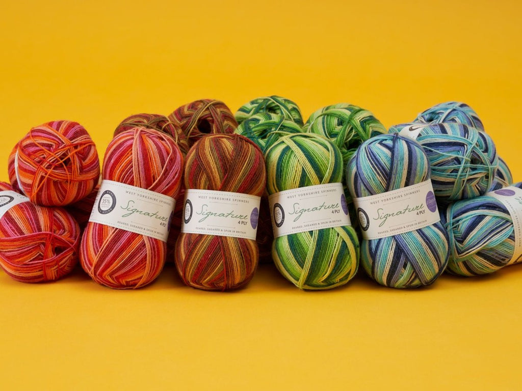 SIGNATURE 4PLY - Seasons by Winwick Mum 878-Winter Icicle - West Yorkshire Spinners