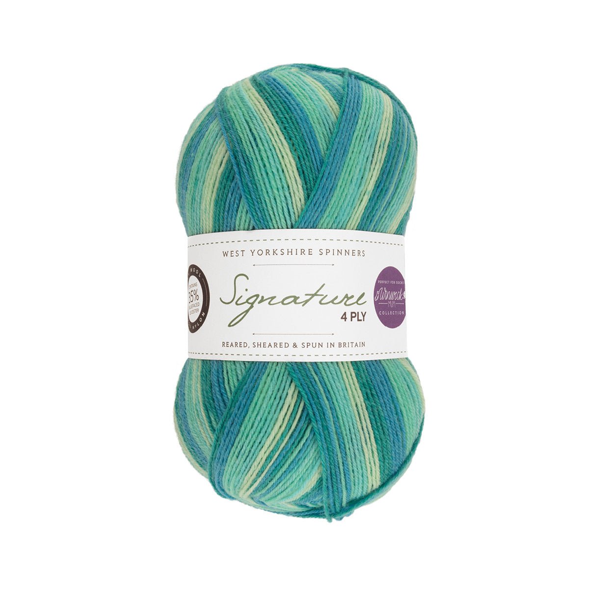 SIGNATURE 4PLY – WINWICK MUM COLLECTION 873-Seascape - West Yorkshire Spinners