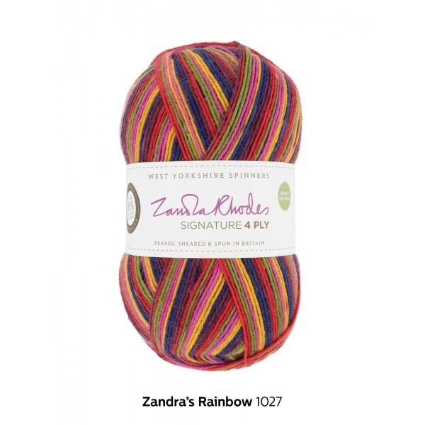 SIGNATURE 4PLY – ZANDRA RHODES 1027-Zandra’s Rainbow - West Yorkshire Spinners