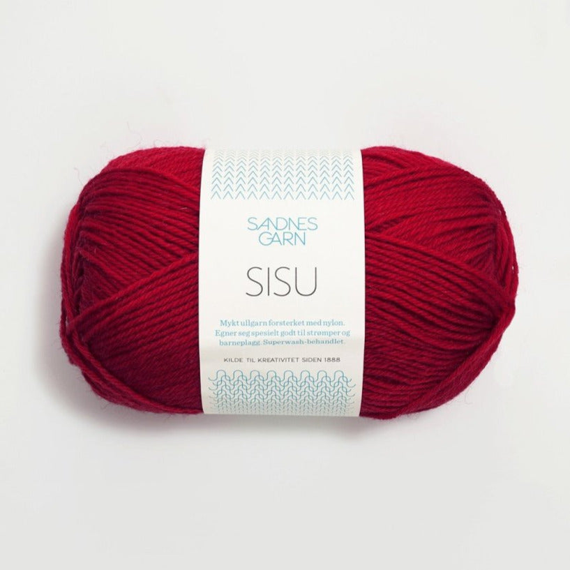 SISU 4228-Rouge scandinave - Sandnes Garn