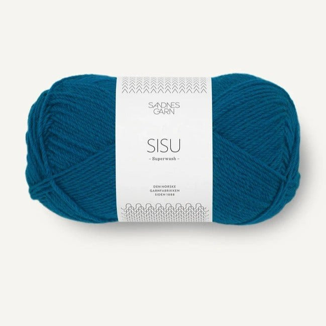 SISU-6063-Bleu canard - SISU - Sandnes Garn