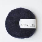 Soft Silk Mohair Navy - Knitting for Olive