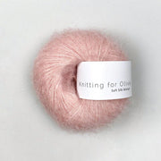 Poppy Rose Soft Silk Mohair - Knitting for Olive