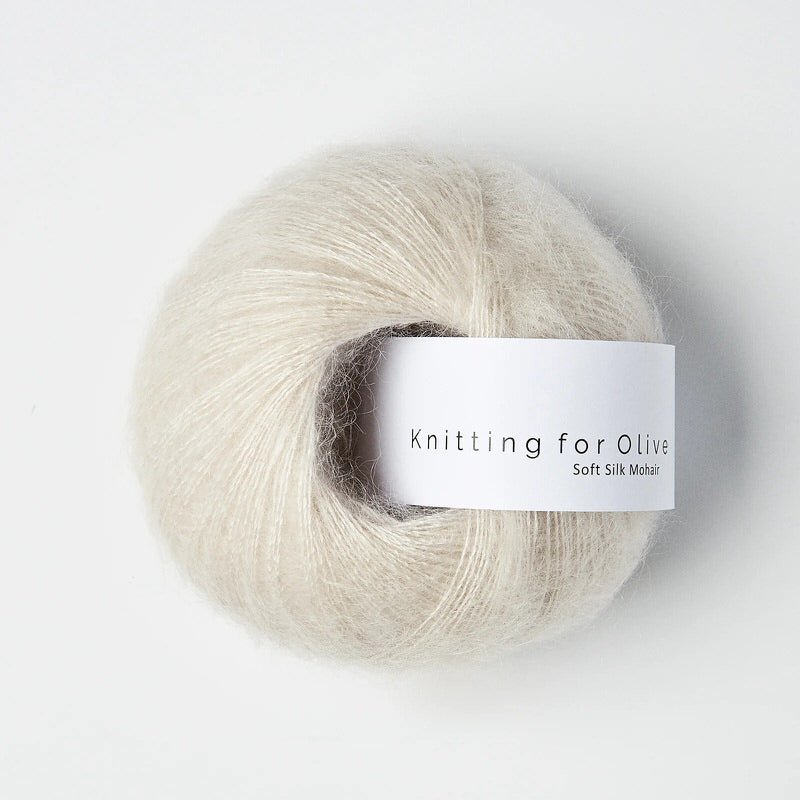 Soft Silk Mohair Putty - Knitting for Olive