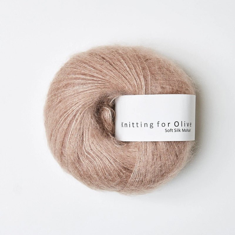 Soft Silk Mohair - Knitting for Olive Rose Clay - Knitting for Olive