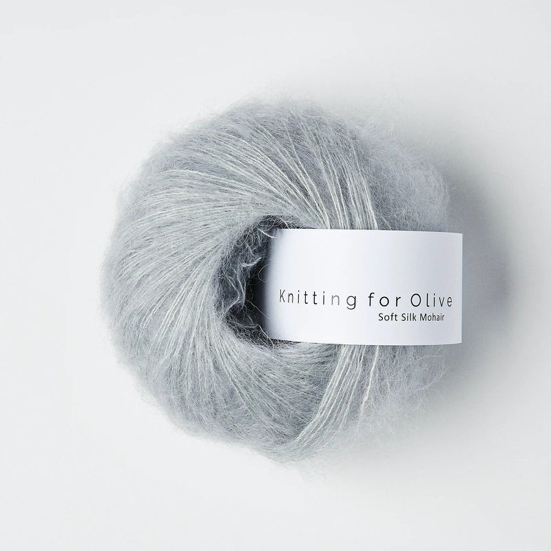 Soft Silk Mohair - Knitting for Olive Soft Blue - Knitting for Olive