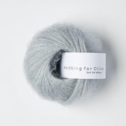 Soft Blue Soft Silk Mohair - Knitting for Olive