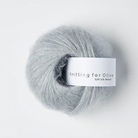 Soft Silk Mohair Soft Blue - Knitting for Olive
