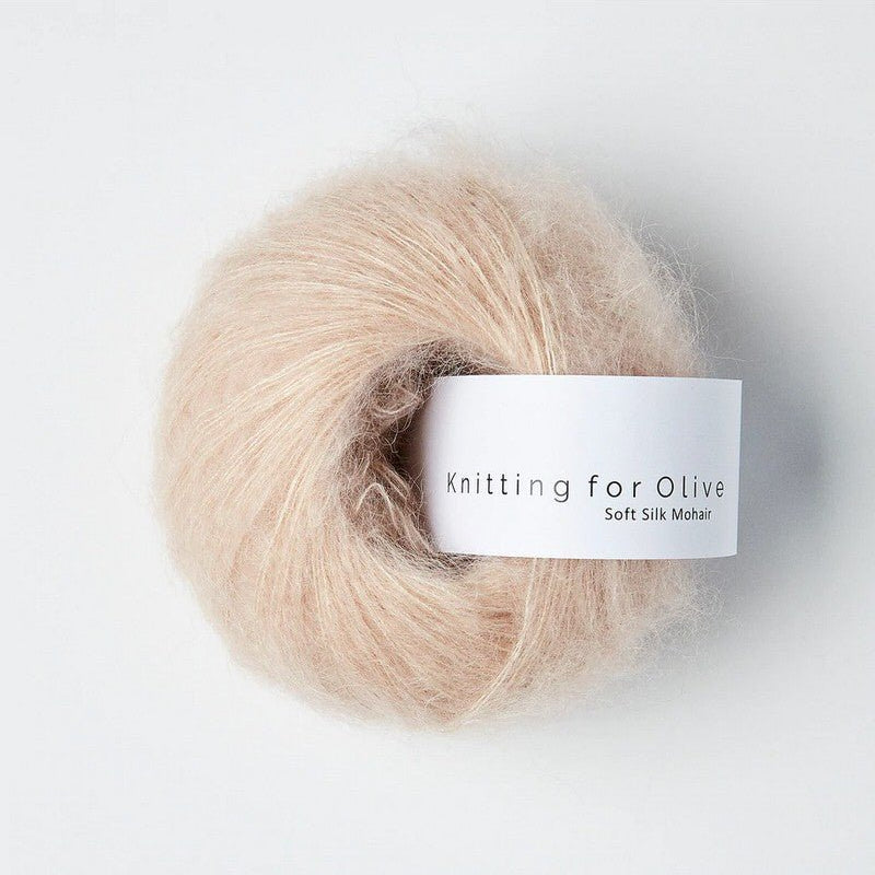 Soft Silk Mohair - Knitting for Olive Soft Rose - Knitting for Olive