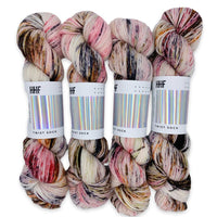 TWIST SOCK Film Noir - Hedgehogfibres