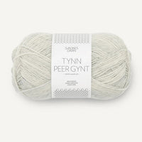 TYNN PEER GYNT 1021 Lys Gråmelert - Sandnes Garn