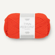3819 Spicy Orange Tynn Peer Gynt - Sandnes Garn