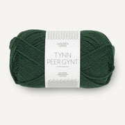 8082 Skoggrønn Tynn Peer Gynt - Sandnes Garn
