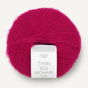 4600 - Jazzy Pink Tynn Silk Mohair - Sandnes Garn
