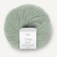 TYNN SILK MOHAIR 8521- Stovet Lys Gronn - Sandnes Garn
